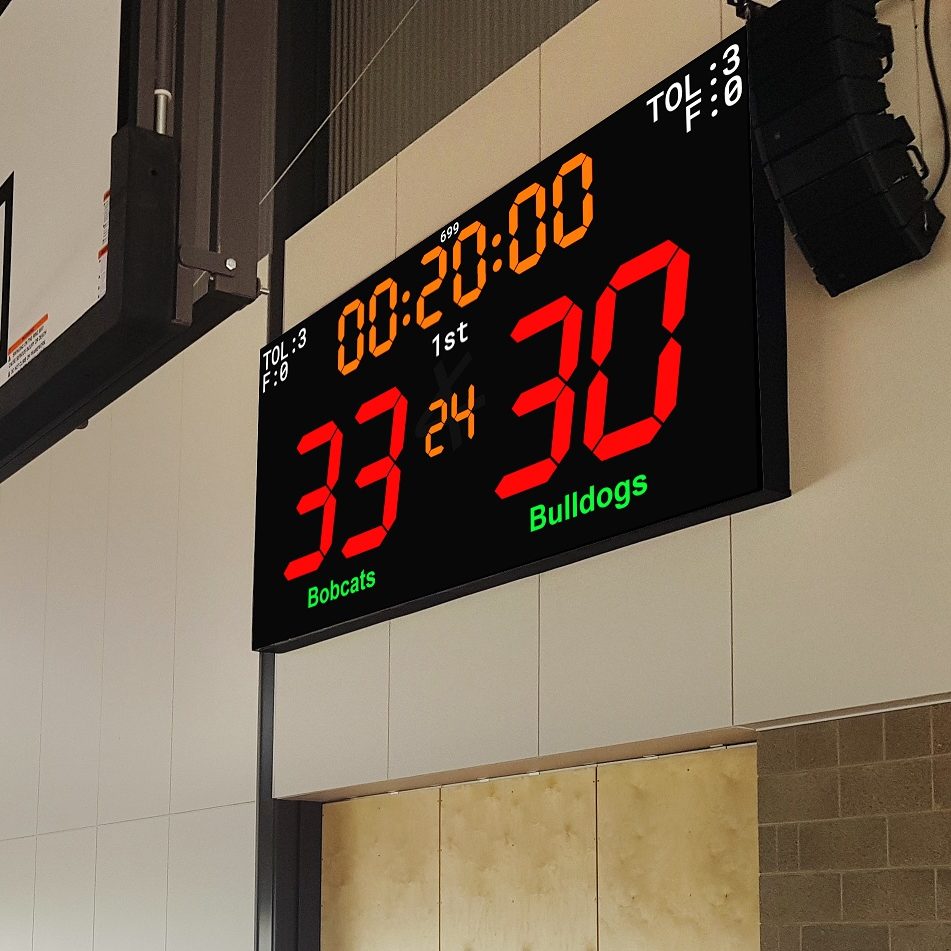 ELEDS LED scoreboard at Sportal